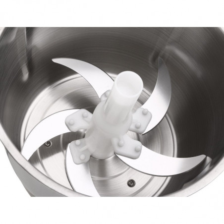Tocator de alimente Saturn ST-FP7180, 500 W, Macinare, Framantare, 7 L, 3 functii, Motor din cupru, Bej/Maro