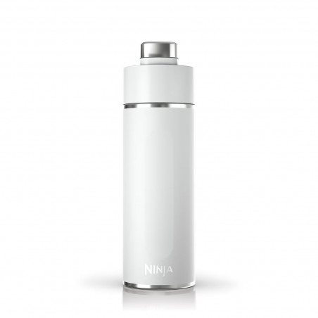 Termos Ninja DW2401EUUKWH, 700 ml, Potrivit pentru bauturi carbogazoase, Izolare tripla, Fara BPA, Cald pana la 8h, Rece pana la 24h, Alb