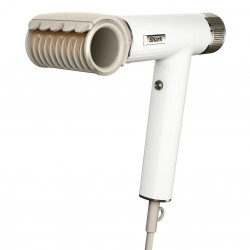 Uscator pentru par Shark HD333EU, 1700 W, 3 trepte, Jet rece, 3 accesorii, Pana la 110°C, Ionizator, Alb