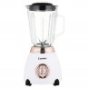 Blender Laretti LR-FP7310, 500W, 1.5 l, Lame din otel inoxidabil, 2 viteze + puls, Mecanism de blocare, Alb