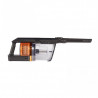 Aspirator vertical Ninja IZ300EUT, 309W, 0.7 l, 3 viteze, Autonomie pana la 60 min, HEPA, LED Smart display, Perie cu lumina, Negru / Rosu