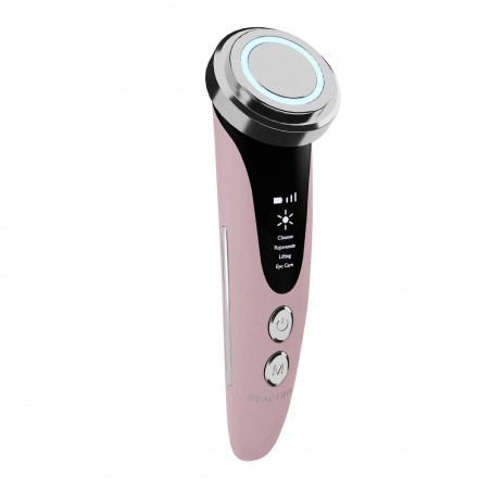 Beautifly B-Glossy Blush dispozitiv de mezoterapie non-invazivă, Stimularea metabolismului celular, Fototerapie și terapie ionică, Reduce ridurile și semnele de acnee, Roz