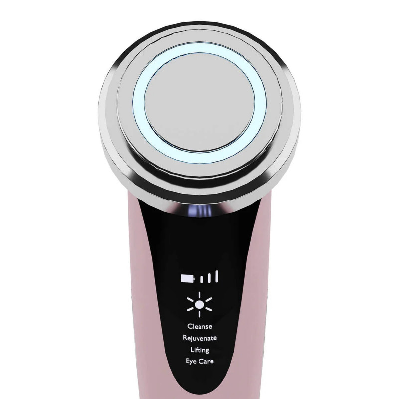 Beautifly B-Glossy Blush dispozitiv de mezoterapie non-invazivă, Stimularea metabolismului celular, Fototerapie și terapie ionică, Reduce ridurile și semnele de acnee, Roz