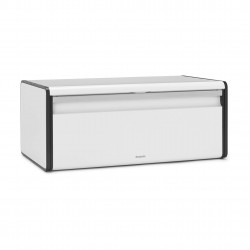 Cutie de pâine Brabantia Fall Front 1003246, 18 l, 46.5x25 cm, Montare pe perete, Fără amprente, Alb