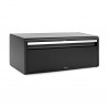 Cutie de pâine Brabantia Fall Front 107836, 18 l, 46.5x25 cm, Montat pe perete, Fără amprentă, Negru