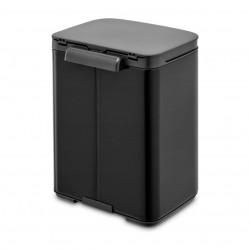 Cos pentru gunoi Brabantia Bo Small 1006622, 4 L, Deschidere lina si silentioasa, Bază antiderapantă, Negru