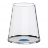 Set 2 pahare de cristal Trebonn SplitGlass 2025112, 450 ml, Ø9.2x10.5 cm, Posibilitate atasare picior, Albastru