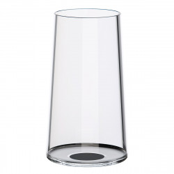 Set 2 pahare de cristal Trebonn SplitGlass 2025130, 320 ml, Ø7.8x12.5 cm, Posibilitate atasare picior, Negru