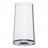 Set 2 pahare de cristal Trebonn SplitGlass 2025130, 320 ml, Ø7.8x12.5 cm, Posibilitate atasare picior, Negru