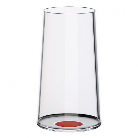 Set 2 pahare dе cristal Trebonn SplitGlass 2025131, 320 ml, Ø7.8x12.5 cm, Posibilitate atașare picior, Rosu