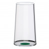 Set 2 pahare dе cristal Trebonn SplitGlass 2025133, 320 ml, Ø7.8x12.5 cm, Posibilitate atasare picior, Verde