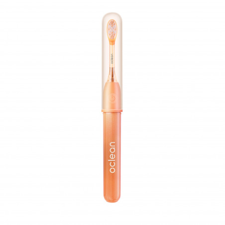 Periuta de dinti electrica Oclean Ease, 2.5W, 66000 rpm, 2 moduri, Timer, Autonomie 120 zile, 45 dB, Tip-C, Orange
