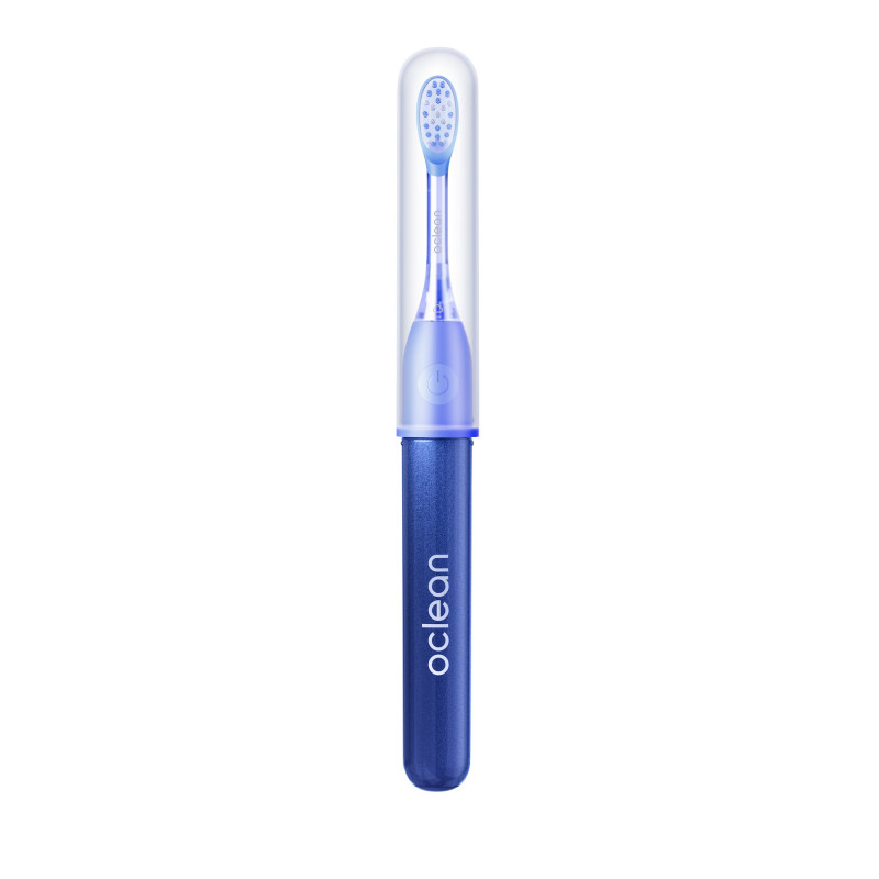 Periuta de dinti electrica Oclean Ease, 2.5W, 66000 rpm, 2 moduri, Timer, Autonomie 120 zile, 45 dB, Tip-C, Albastru