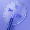 Periuta de dinti electrica Oclean Ease, 2.5W, 66000 rpm, 2 moduri, Timer, Autonomie 120 zile, 45 dB, Tip-C, Albastru