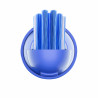 Periuta de dinti electrica Oclean Ease, 2.5W, 66000 rpm, 2 moduri, Timer, Autonomie 120 zile, 45 dB, Tip-C, Albastru