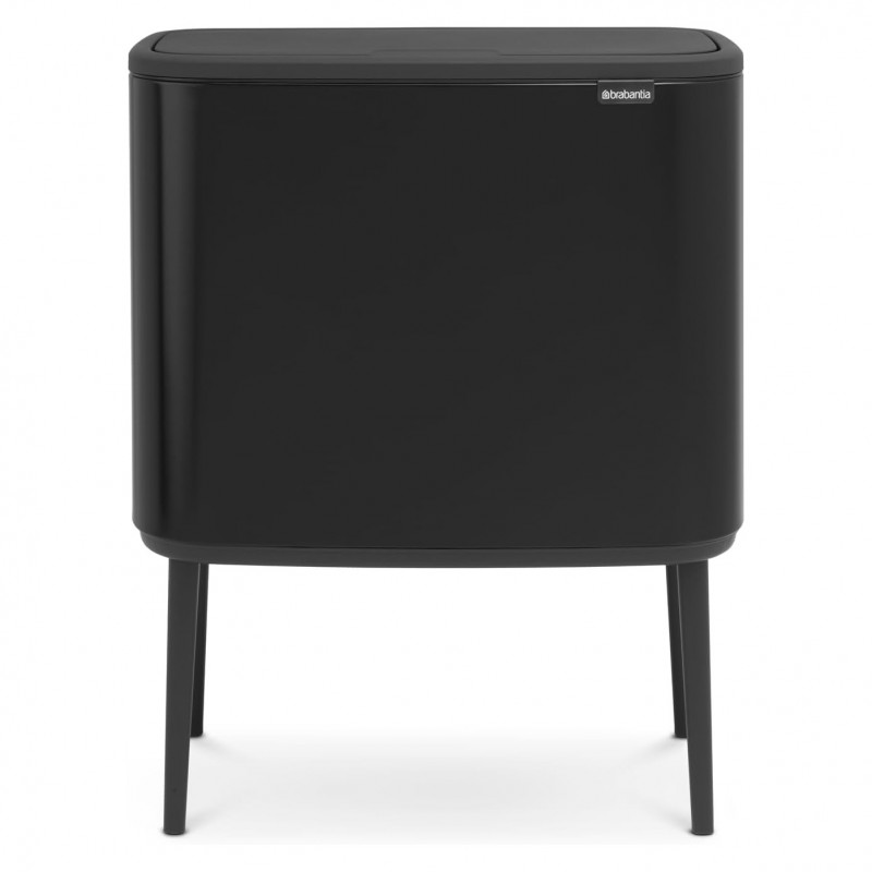Brabantia Bo Touch 651106 Boklok de 36 de litri, 36 l, preparare lină și silențioasă, deschidere Golam, negru
