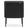 Brabantia Bo Touch 651106 Boklok de 36 de litri, 36 l, preparare lină și silențioasă, deschidere Golam, negru