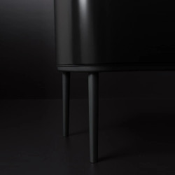 Brabantia Bo Touch 651106 Boklok de 36 de litri, 36 l, preparare lină și silențioasă, deschidere Golam, negru