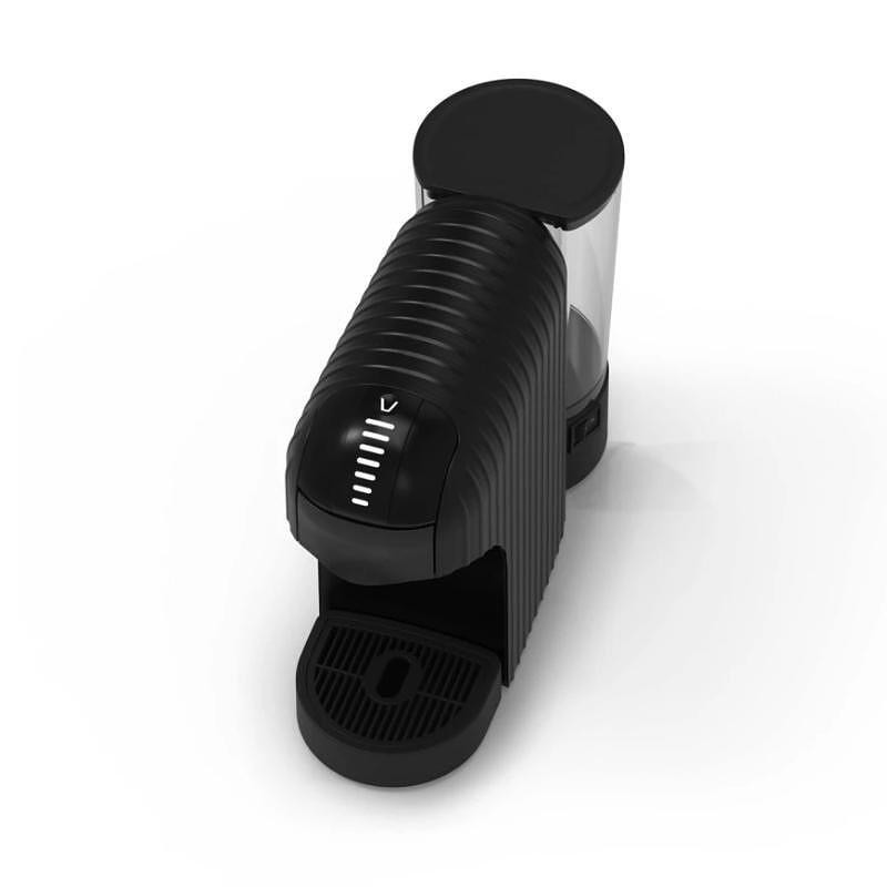 Espressor cu capsule 7in1 Crown CCM-1530B, 1400 W, 20 bar, 0.9 L, 7 adaptoare, Indicatoare LED, Controlul lungimii cafelei, Negru