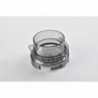 Espressor manual cu rasnita incorporata Finlux FEM-1935D, 2450W, Pompa italiana ULKA 20 bar, 2.2 Ș, 250 g, Cafea boabe si macinata, Spumare lapte, Ecran tactil, Inox