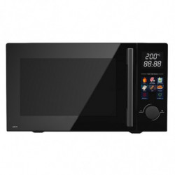 Cuptor cu microunde Finlux FMO-2525, 4250W, 25 L, Gatire cu aer cald, 8 programe, Convectie, Grill, Timer, Negru