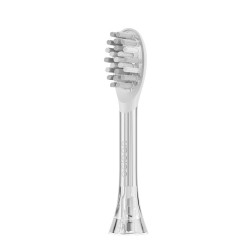 Set 2 capete de schimb pentru periuta de dinti Oclean Easy Clean P1K3, Tare, Acoperire cu silicon, Gri