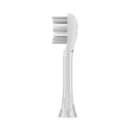 Set 2 capete de schimb pentru periuta de dinti Oclean Easy Clean P1K3, Tare, Acoperire cu silicon, Gri