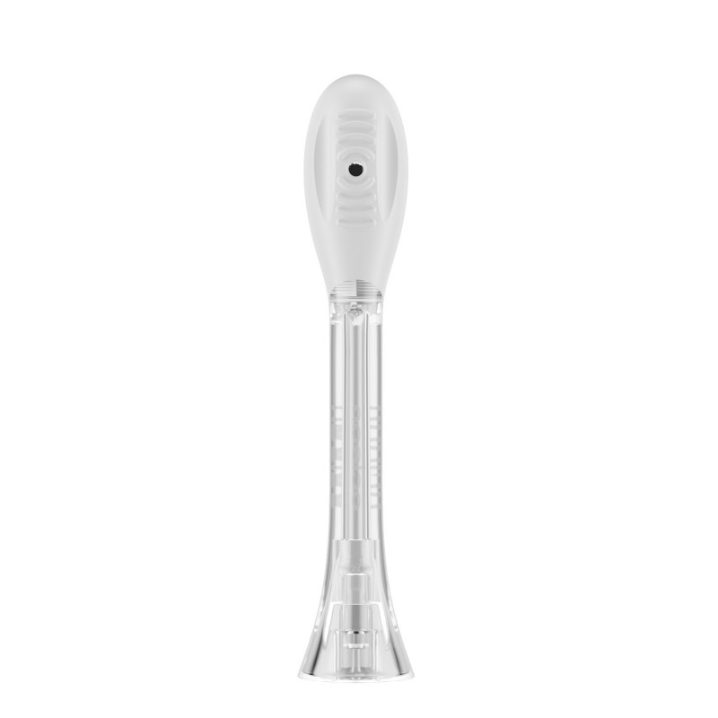 Set 2 capete de schimb pentru periuta de dinti Oclean Easy Clean P1K3, Tare, Acoperire cu silicon, Gri