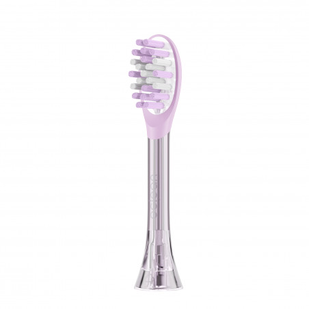Set 2 capete de schimb pentru periuta de dinti Oclean Easy Clean P1K4, Tare, Strat din silicon, Violet