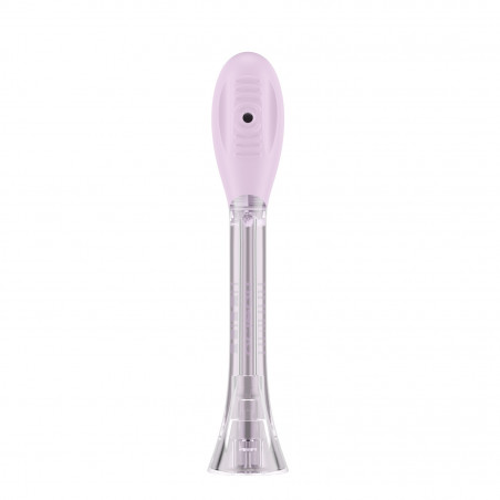 Set 2 capete de schimb pentru periuta de dinti Oclean Easy Clean P1K4, Tare, Strat din silicon, Violet