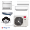 Unitate exterioara pentru sistem multi-split Nippon N50D-42HFN8-Q, 42000 BTU, 80 m², A++/A, R-32, Alb