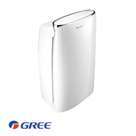 Dezumidificator Gree Daisy GDN20AV-K5EBA1A, 360W, 24 m², 3,5 L, 20 l/zi, Functionare pana la 5°C, Afisaj, R290, Alb