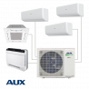 Unitate exterioarа pentru sistem multi-split AUX AM5-H42/4DR3, 42000 BTU, 80 m², Pana la 5 unitati interioare, A++/A+, R-32, Alb