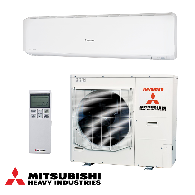 Aer condiționat inverter Mitsubishi Heavy Industries SRK100ZR-W/FDC100VNP, 34000 BTU, 69 m², A++/A+, R-32, Alb