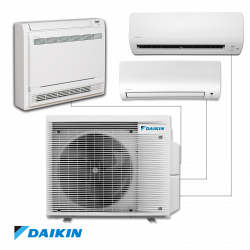 Unitate exterioară a sistemului multi-split Daikin 3MXM68A9, 23000 BTU, 53 m2, A+++, R-32, Până la 3 unități interioare, Alb