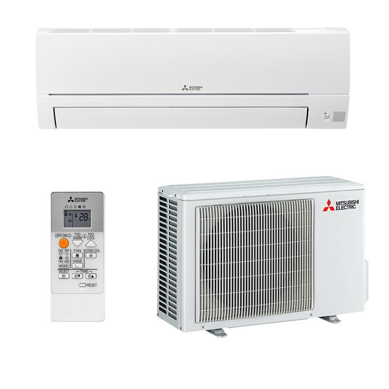 Aparat de aer conditionat inverter Mitsubishi Electric MSZ-HR35VF + MUZ-HR35VF, 12000 BTU, 23 m², A++/A+, R-32, Alb