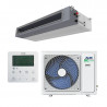 Aparat de aer conditionat pentru conducte AUX AUMD-H36/NDR3HC + AL-H36/NDR3C2(U), 36000 BTU, 60 m², R-32, Alb