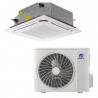 Aparat aer conditionat caseta Gree GUD100T1 + GUD100W1/NhA-S, 34000 BTU, 74 m², A++, R-32, Alb