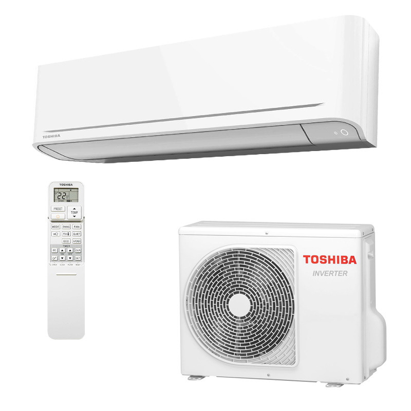 Aparat de aer conditionat inverter Toshiba Yukai+ RAS-B13S4KVG-E + RAS-13E2AVG-E, 13000 BTU, 22 m², A++/A++, Filtru Ultra Fresh, Autocuratare Magic Coil, Alb