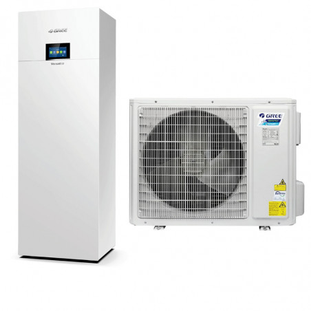 Pompa de caldura cu rezervor de apa Gree Versati III GRS-CQ16PdG/NhH-E, 16 kW, R-32, Monofazic, Alb