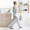 Cos de gunoi Brabantia Touch Bin New 650528, 40 L, Inchidere silentioasa si lina, Spate plat, Inox mat