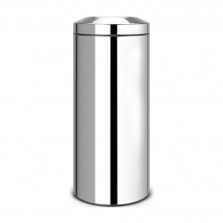 Coș Brabantia Flame Guard 647074, 30 l, Rezistent la foc, Coș interior metalic, Inox, Inox