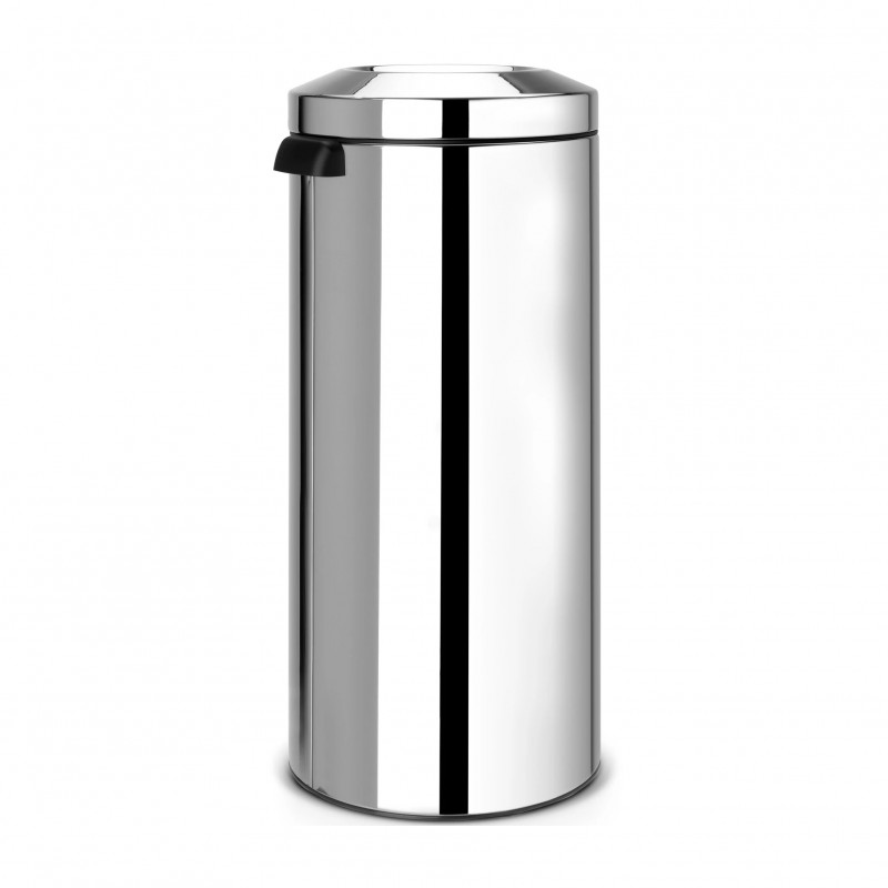 Coș Brabantia Flame Guard 647074, 30 l, Rezistent la foc, Coș interior metalic, Inox, Inox