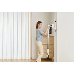 Aspirator vertical Tineco A30S Plus, 160W, 20000 Pa, 140 m², 60 min, 1000 ml, Senzor iLoop, Tehnologie PureCyclone, LED, Alb/Gri