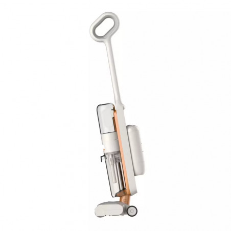 Aspirator vertical Tineco iFloor Y2 Plus, 6500 Pa, Wi-Fi, 0.8 L apa murdara/1 L apa curata, LED, Auto-curatare, 70 m², Indicatori, Alb/Portocaliu