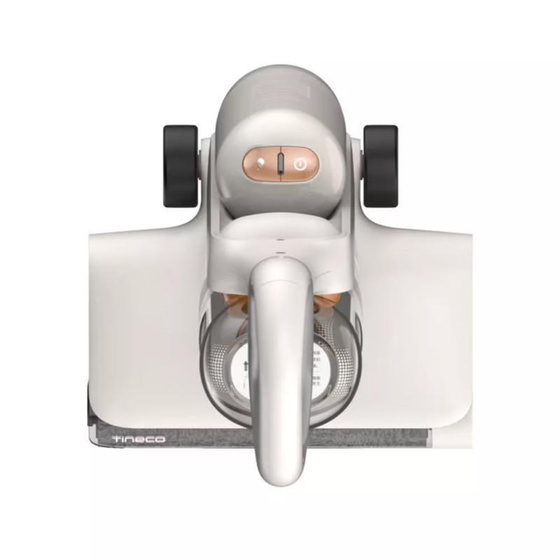 Aspirator vertical Tineco iFloor Y2 Plus, 6500 Pa, Wi-Fi, 0.8 L apa murdara/1 L apa curata, LED, Auto-curatare, 70 m², Indicatori, Alb/Portocaliu