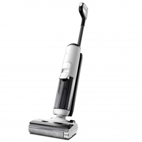 Aspirator vertical Tineco iFloor 5 Breeze, 190W, 30 ml/min, 0.8 L apa murdara/0.7 L apa curata, Uscare cu perie, Alb/Gri