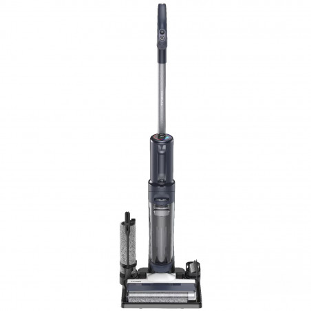 Aspirator vertical Tineco Floor One S5 Combo Plus, 22W, 0.45 L apa murdara/0.5 L apa curata/0.16 L deseuri, Wi-Fi, iLoop Smart Sensor, Auto-curatare, Autonomie 22 min, Pana la 90m², Negru