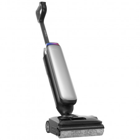 Aspirator vertical Tineco Floor One S9 Artist Premium, 230W, 22000 Pa, Curatare uscata/Umeda, Autonomie 50 min, Senzor iLoop, Gri