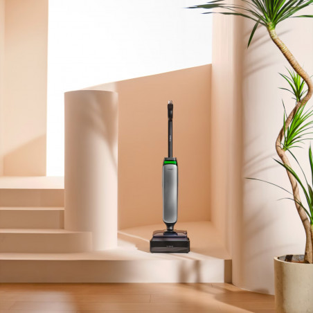 Aspirator vertical Tineco Floor One S9 Artist Premium, 230W, 22000 Pa, Curatare uscata/Umeda, Autonomie 50 min, Senzor iLoop, Gri